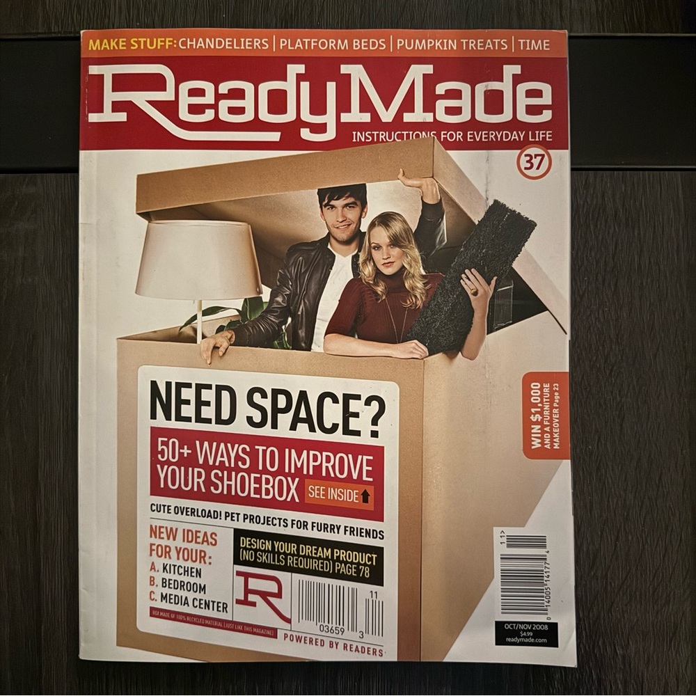 ReadyMade Magazine October / November 2008